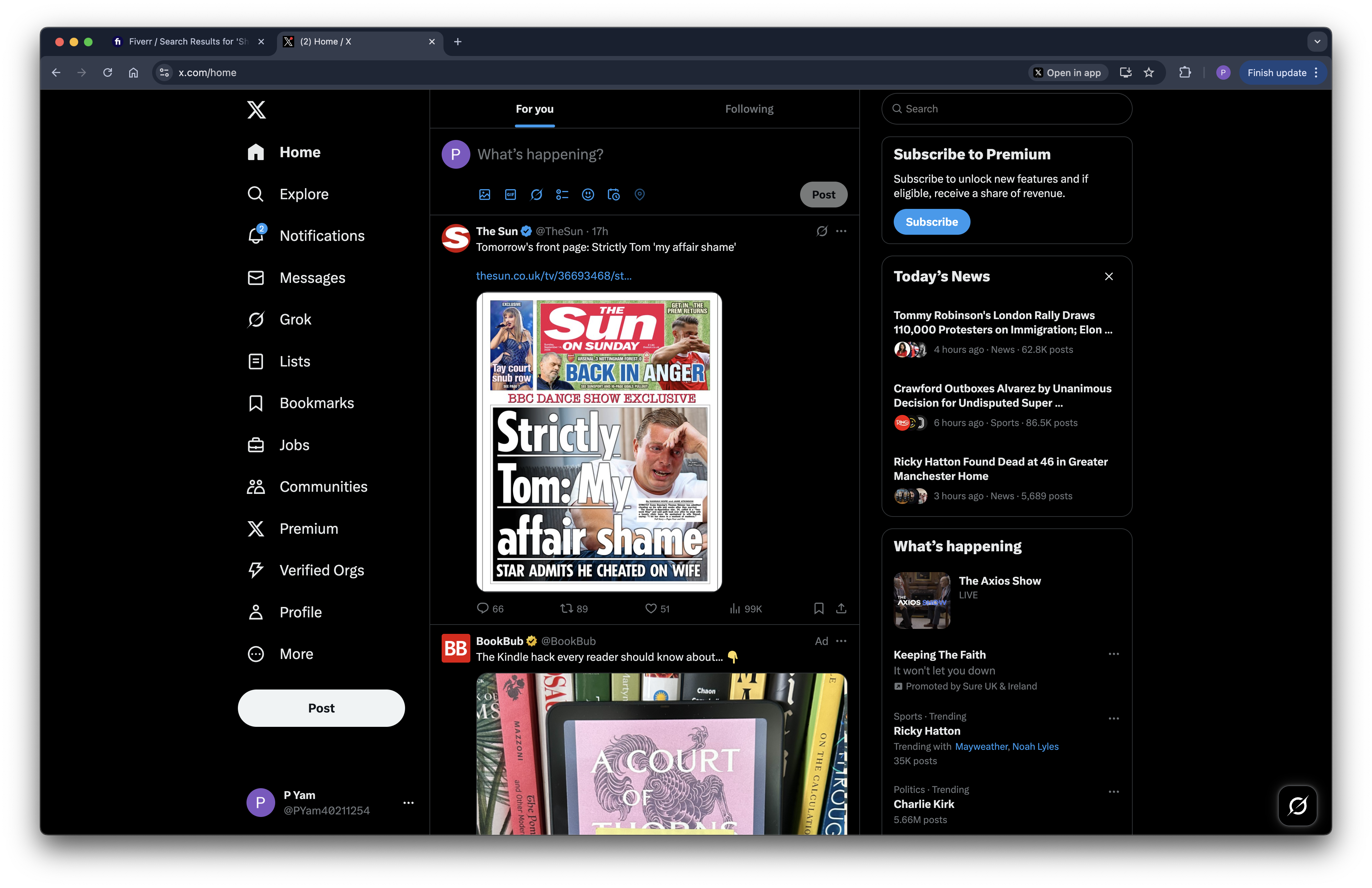 Research, Schedule and Post on X.com thumbnail